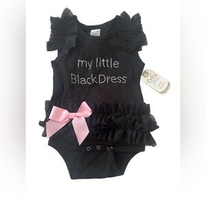 NWT Baby Ganz My Little Black Dress